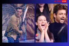 big Boss第17季周末Ka Vaar世界杯Salman Khan与室友在Bb House玩板球